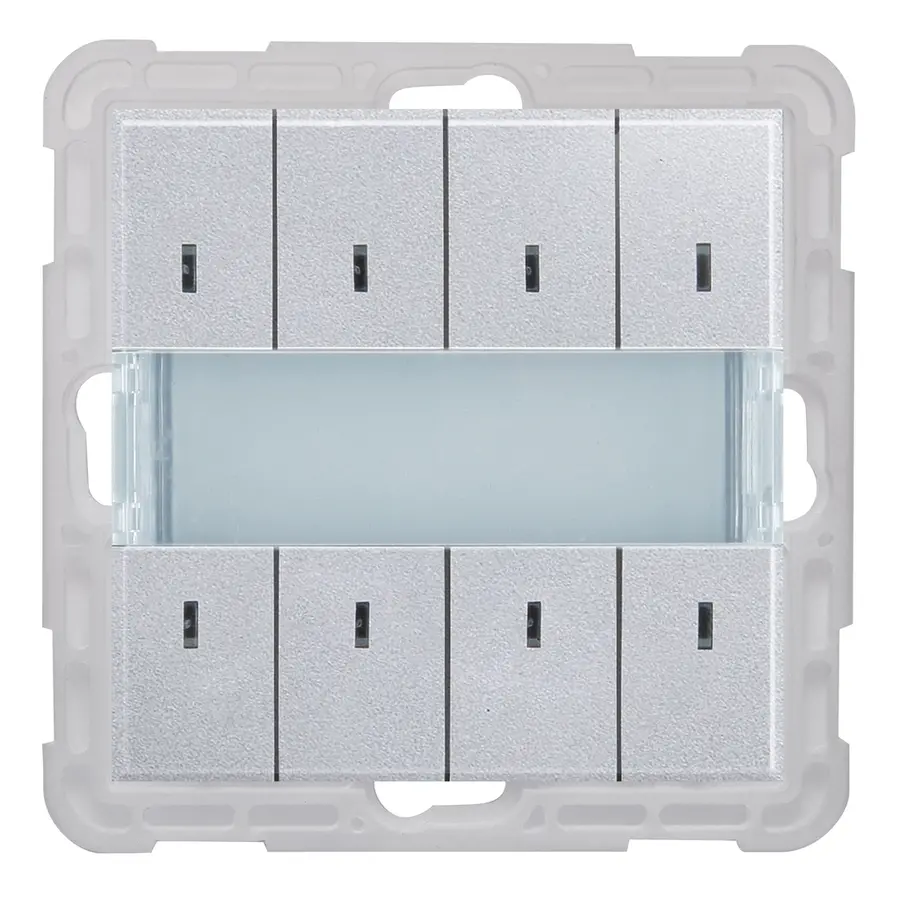 PEHA knx busdrukknop 8-voudig nova