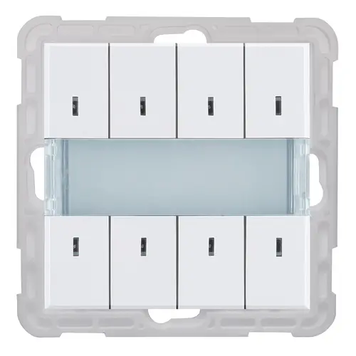PEHA knx bus drukknop 8-voudig nova