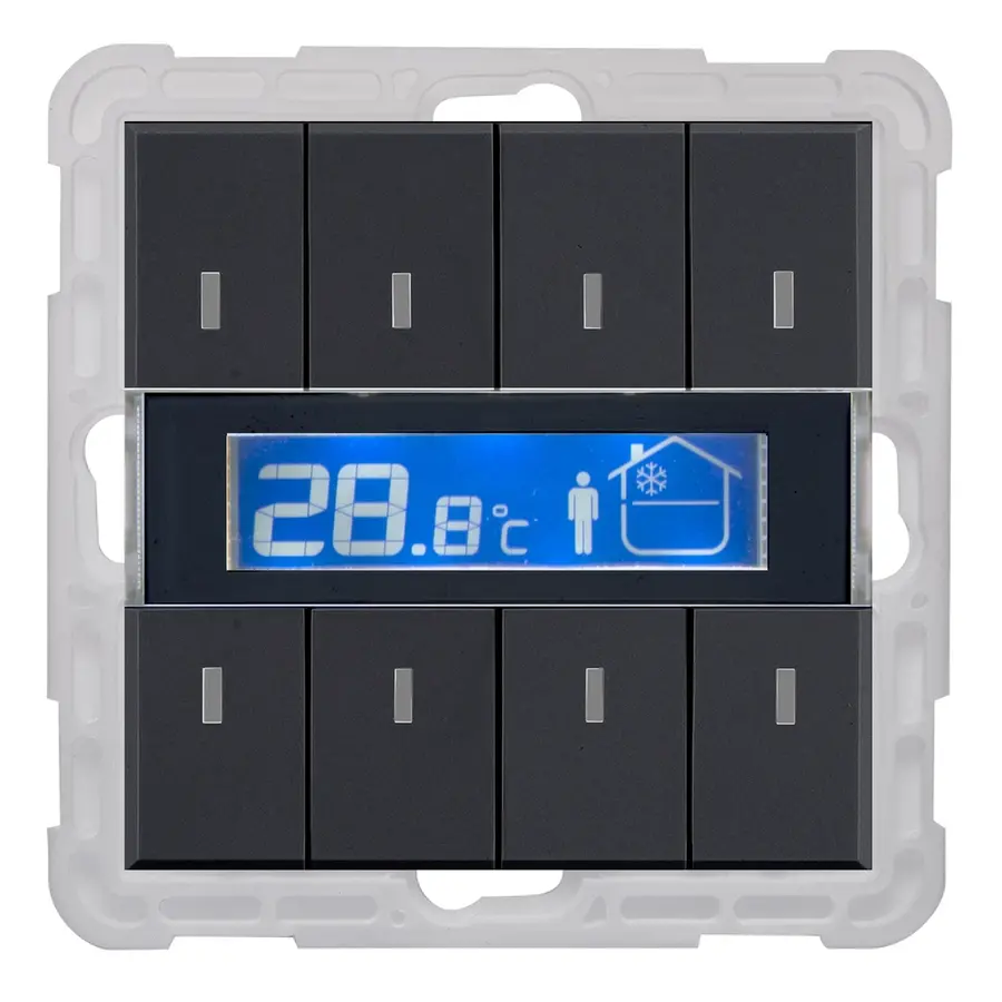 PEHA knx thermostaat nova mat schwa