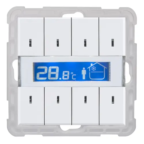 PEHA knx thermostaat nova levend wit