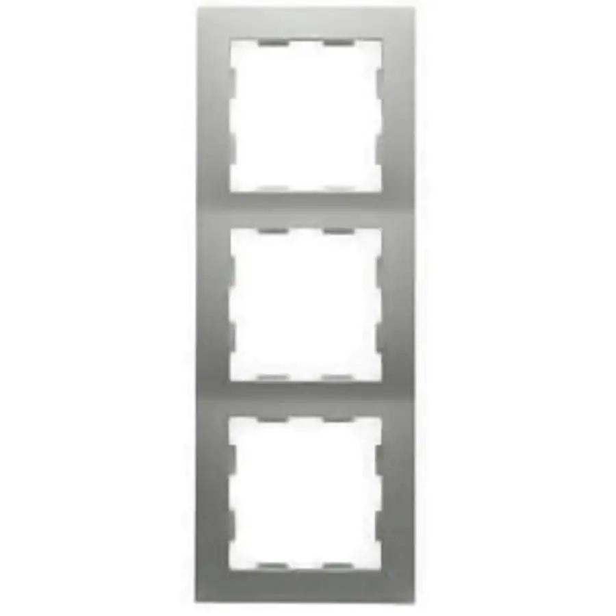 PEHA Abdeckrahmen 3-fach Badora aluminium (11.573.70)