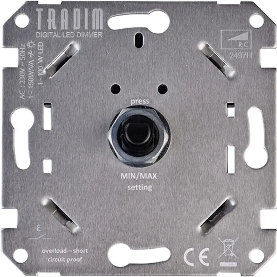 Tradim Digitaler Dimmer LED 1-100W (2497H)