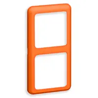 PEHA Compacta Abdeckrahmen 2-fach orange (772.33)