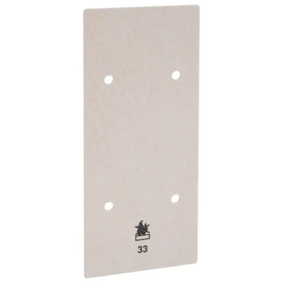 PEHA AP Bodenplatte 3-fach creme (D 33)