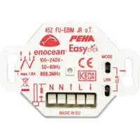 PEHA Easyclickpro Unterputz-JR-Empfänger bidirektional 2-kanalig mit Rollladen-Positionsrückmeldung (452 FU-EBIM JR O.T.)