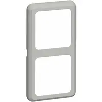 PEHA Compacta Abdeckrahmen 2-fach achatgrau (772.13)