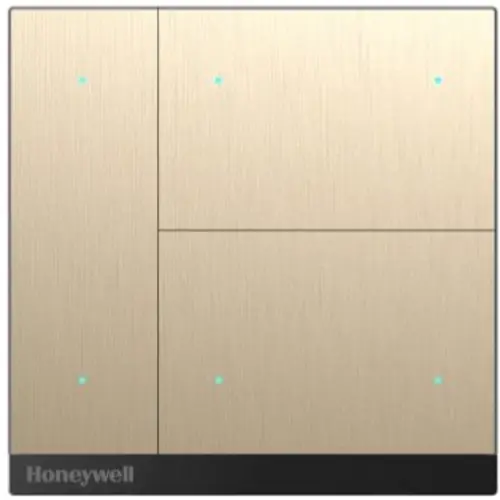 PEHA KNX Taster 6-fach Unterputz LED-Anzeige Bronze matt (KNX PB M 6BT MBB)
