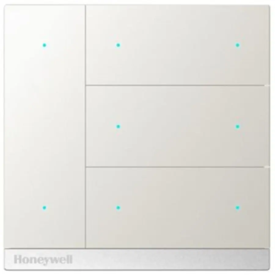 PEHA KNX 8-fach Drucktaster Unterputz mit LED-Anzeige Titan matt (KNX PB M 8BT MST)