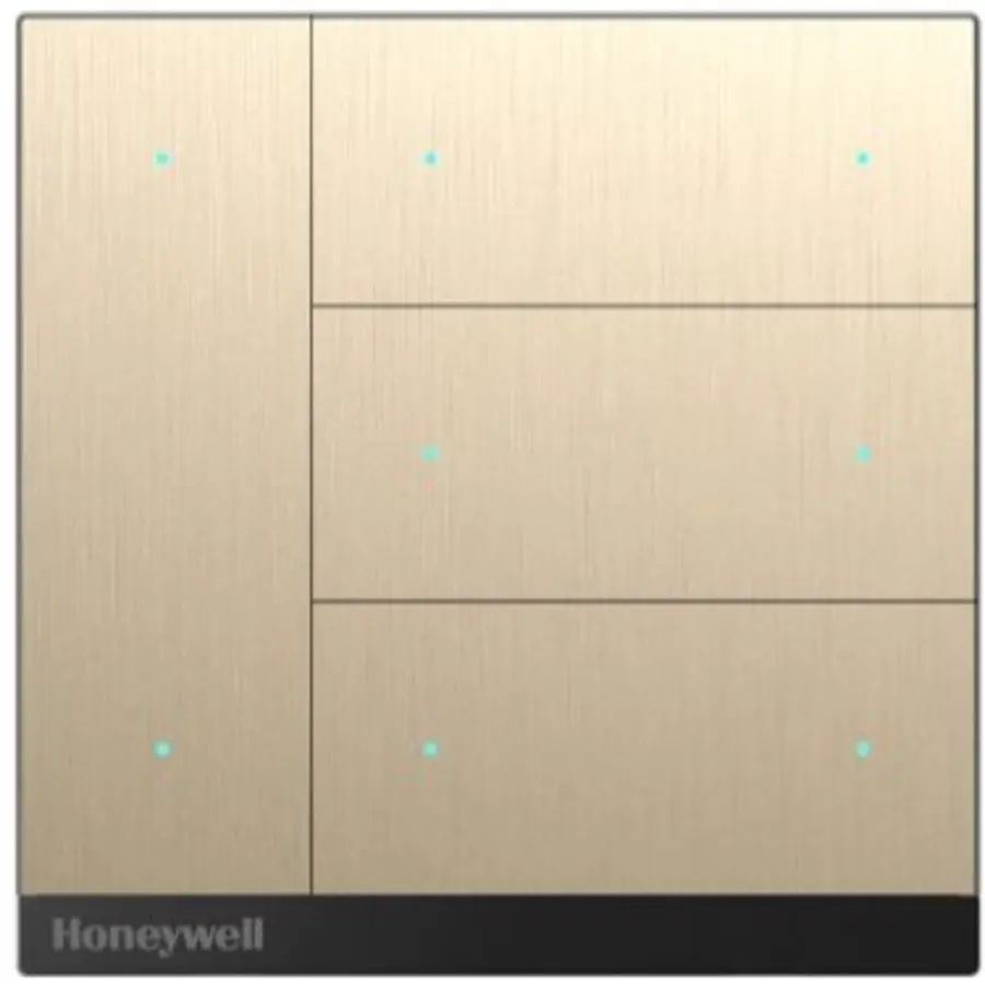 PEHA KNX Tastschalter 8-fach Unterputz mit LED-Anzeige Bronze matt (KNX PB M 8BT MBB)