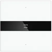 PEHA KNX Unterputz-Taster 2-fach Glas weiß glänzend (KNX PB GL 2BT WHI)