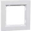 PEHA Abdeckrahmen KNX 1-fach weiß glänzend Kunststoff (KNX F PW)