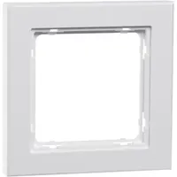 PEHA Abdeckrahmen KNX 1-fach weiß glänzend Kunststoff (KNX F PW)