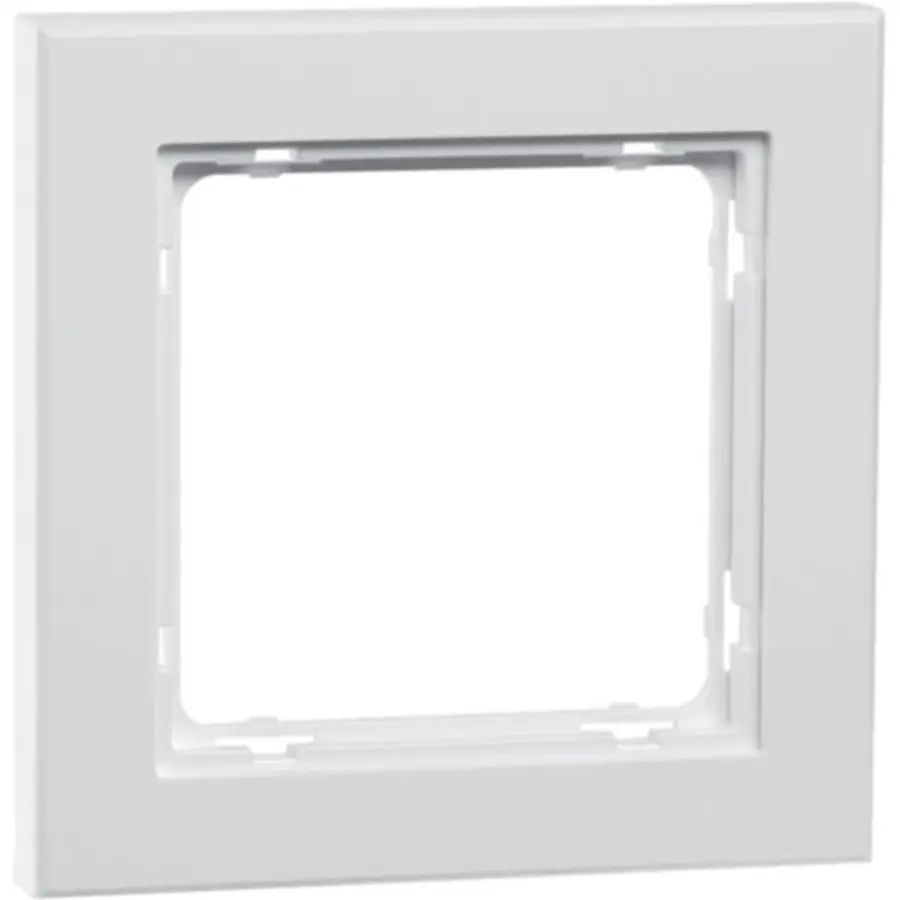PEHA Abdeckrahmen KNX 1-fach weiß glänzend Kunststoff (KNX F PW)