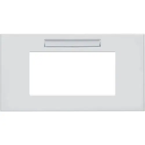 PEHA Nova für Concept45 Kombirahmen 2fach 90 mm mit Beschriftungsfeld (D 20.682/45.022 NA)