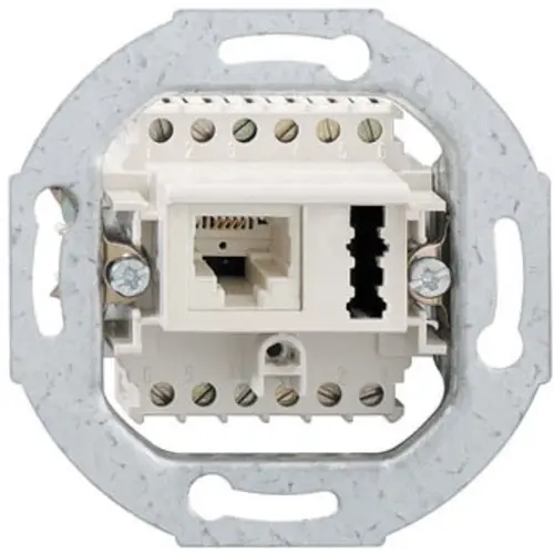 Rutenbeck UAE/TAE-Anschlussdose 2-fach Abverkauf (IAE/UAE8(6)-TAE6F+N)
