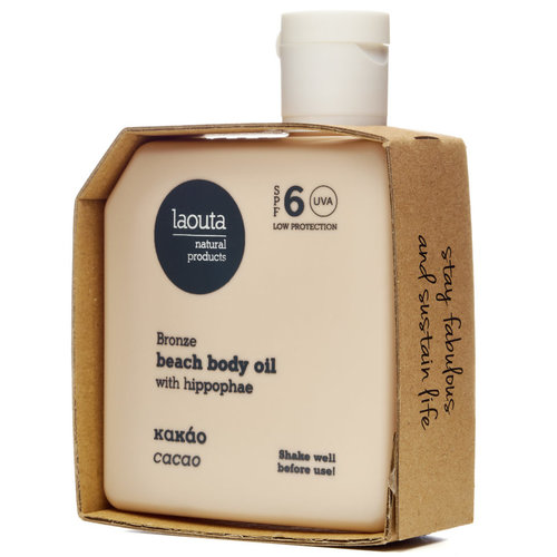 Laouta Beach Body Tanning Oil - Cacao