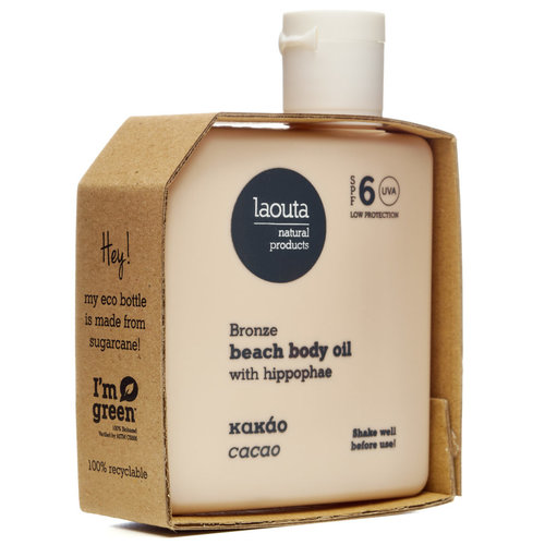 Laouta Beach Body Tanning Oil - Cacao