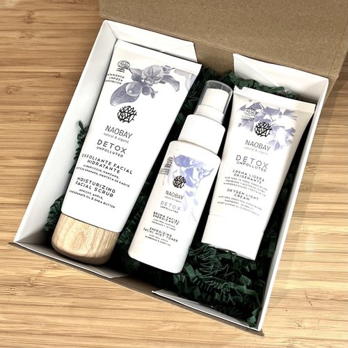 Naobay Detox Giftpack - Toner, Cream, Scrub