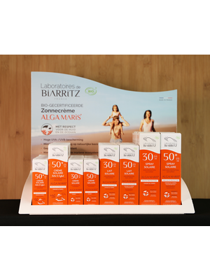 Laboratoires de Biarritz Suncare Display