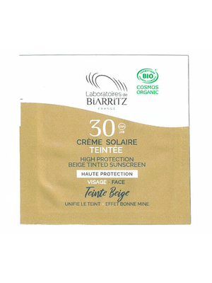 Laboratoires de Biarritz Beige Tinted Face sunscreen SPF30  Sample