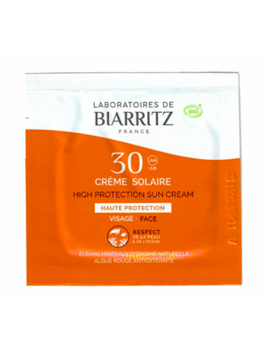 Laboratoires de Biarritz Face Sunscreen SPF30  Sample