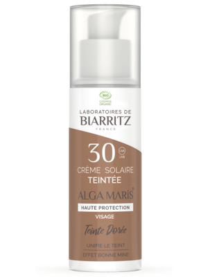 Laboratoires de Biarritz Golden Tinted Face sunscreen SPF30