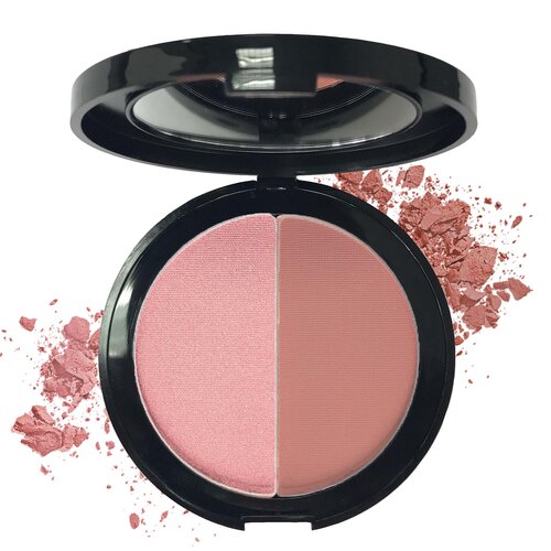 Mineralogie Pressed Blush Duo - Cosmopolitan