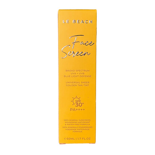 Le Beach Face Screen SPF30+ - Golden Tan Glow