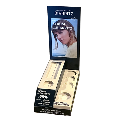 Laboratoires de Biarritz La Crème/ Le Serum de Biarritz Display