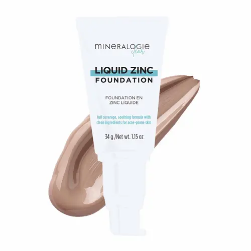 Mineralogie CLEAR Acne Liquid Zinc Foundation - Neutral