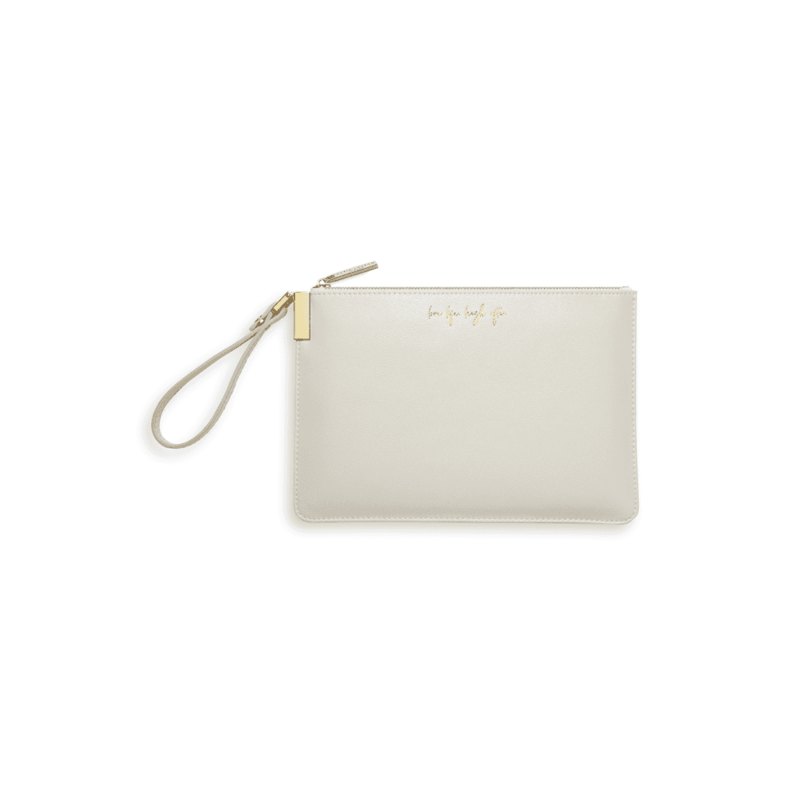 Katie Loxton Secret Message Pouch - Love Life Laugh often/to my fabulous Friend