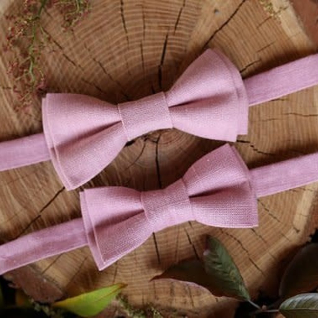 Father & Son Bow-Tie // Pink