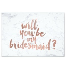 Will you be my bridesmaid? - card