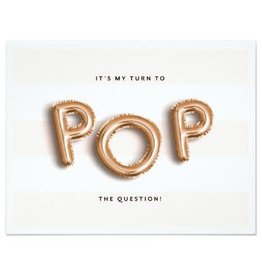 Pop the question- card