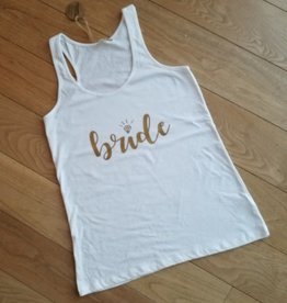 'Bride' tanktop  LAATSTE STUKS