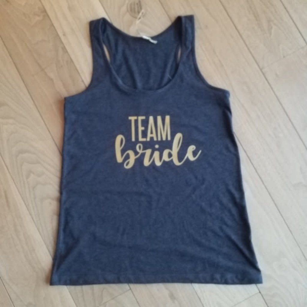 'Team Bride' tanktop