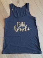 'Team Bride' tanktop