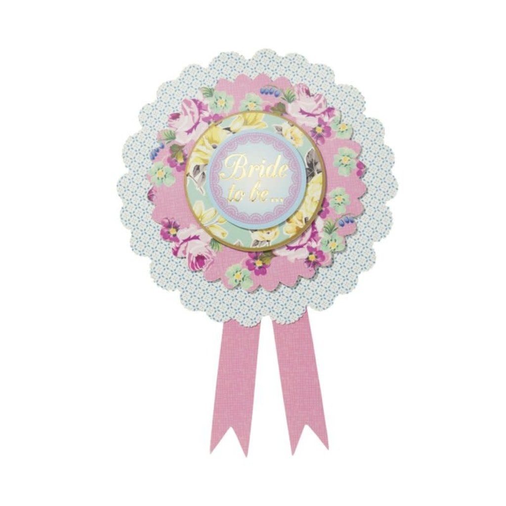 Talking Tables Bride to Be - Badge