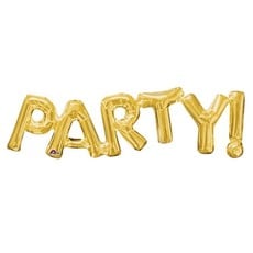 PARTY! - Gouden folieballon