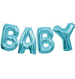 BABY folieballon (blauw)