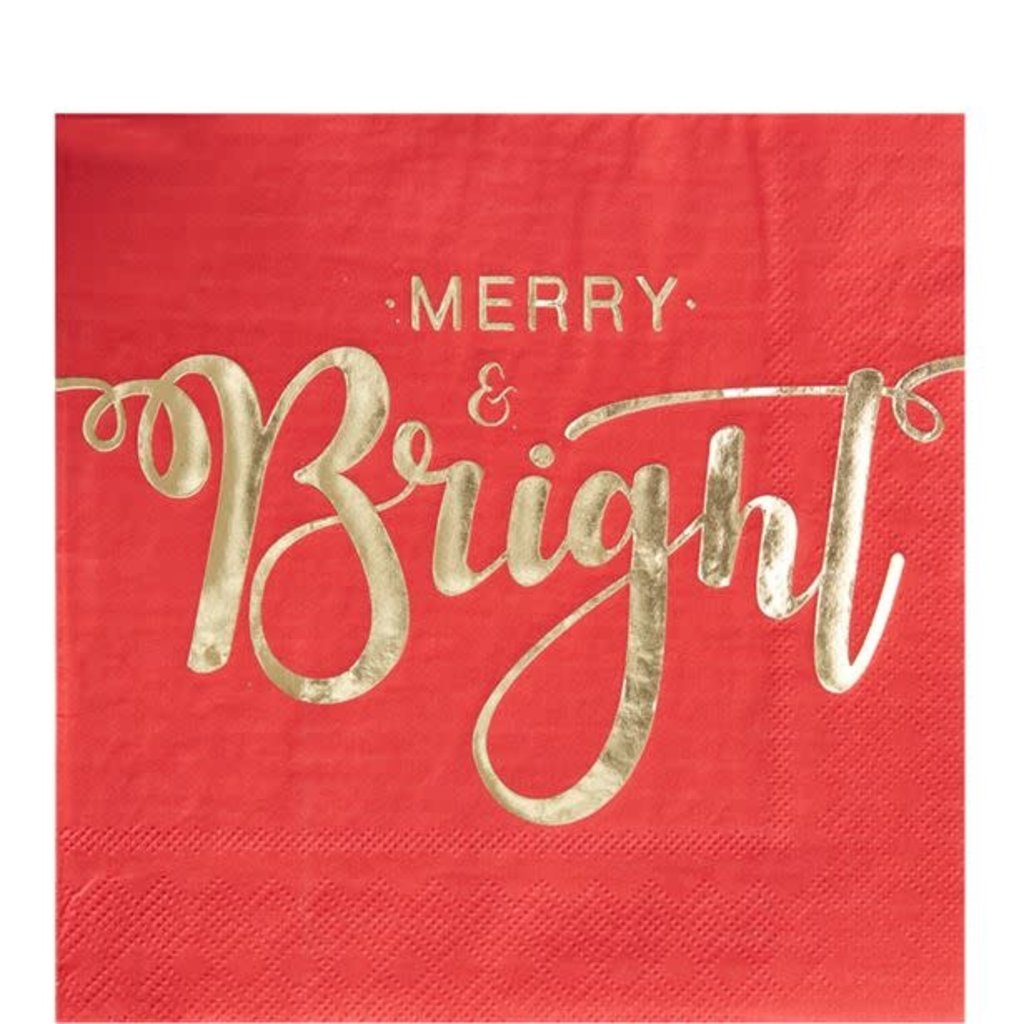 Ginger Ray Merry & Bright - servetten (20st.)