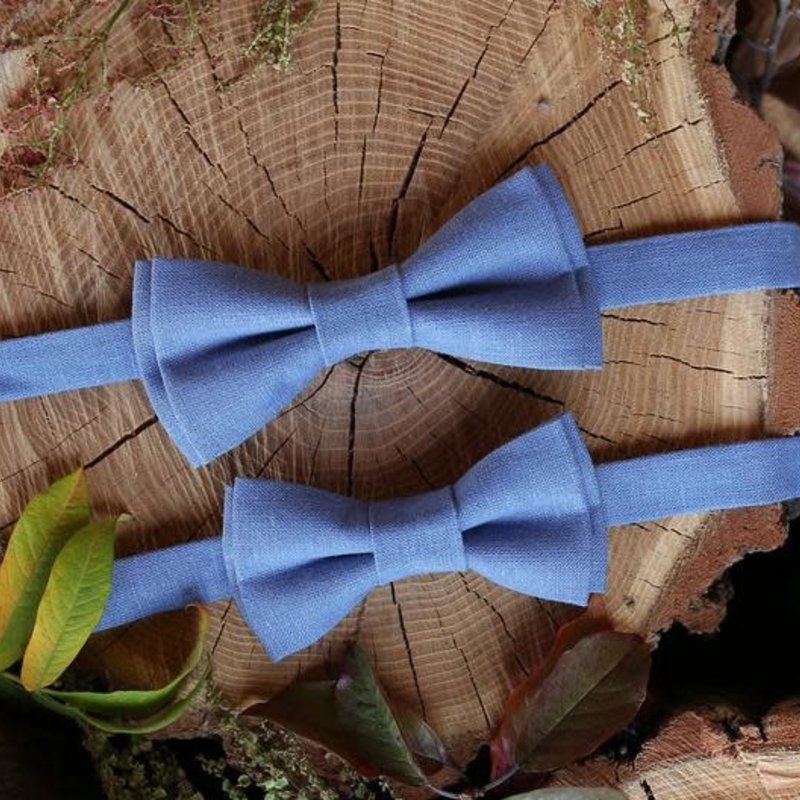 Father & Son Bow-Tie // Marina Blue