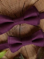 Father & Son Bow-Tie // Burgundy