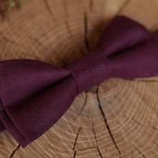 Father & Son Bow-Tie // Burgundy