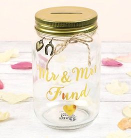 sass and belle Mr & Mrs fund jar
