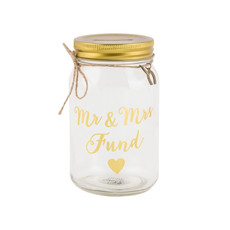 sass and belle Mr & Mrs fund jar