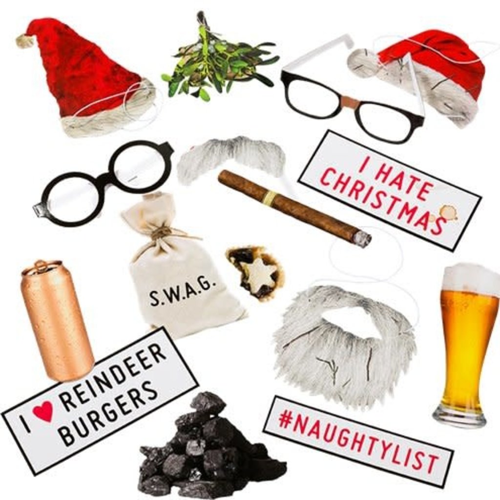 Talking Tables Bad Santa Photo Booth Kit