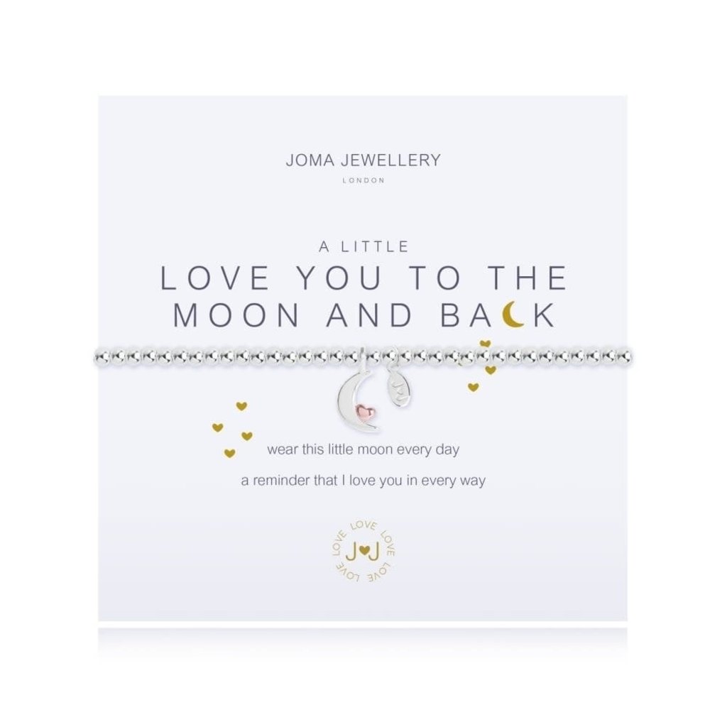 Joma Jewelry A little armband - Love you to the moon and back