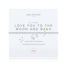 Joma Jewelry A little armband - Love you to the moon and back