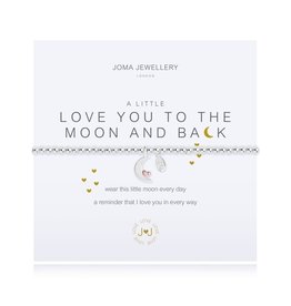 Joma Jewelry A little armband - Love you to the moon and back